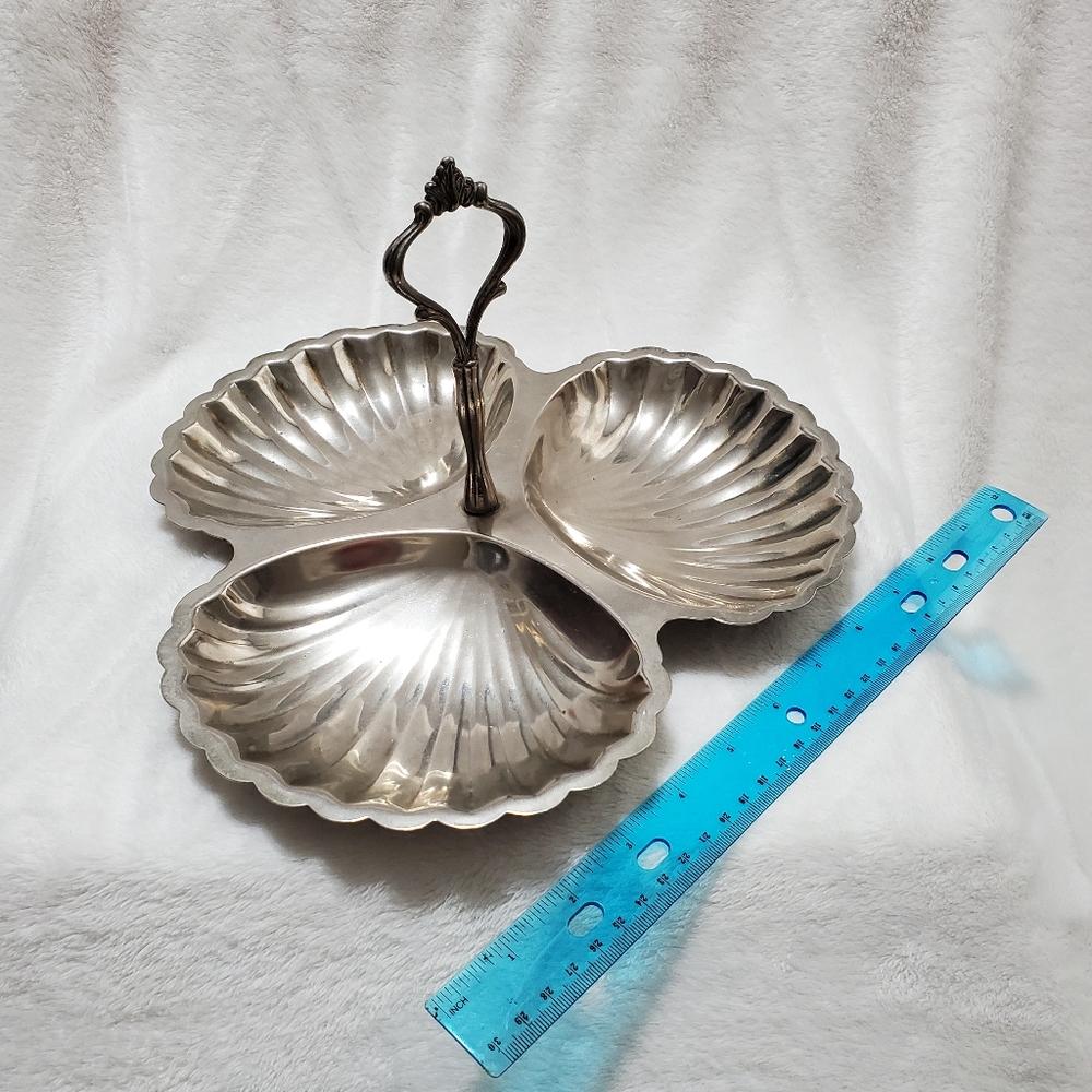 Silver plated dish